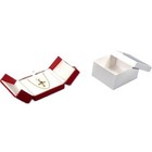 12 Red Pendant Boxes With Snap Lids 3 1 2 