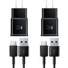 Original Samsung Galaxy S24 S23 S22 S21 S20 S10 15w Fast Car Charger Usb-c Cable
