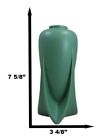 Ebros Teco Art Pottery By Frank Lloyd Wright Vase Reproduction  rocket - Green 
