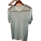 Pistol Pete See Thru Circles   Fishnet Short Sleeve Crew Neck Ss310-718