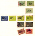 Greece 1910-1960s Specialized Collection Of 190   Revenue Stamps Mint   Used