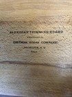 Vintage Eastman Kodak No  2 Wood Trimming Board 7 x8  Pristine Condition usa