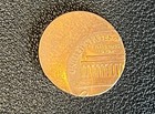 No Date Lincoln Memorial Cent Struck 50  Off Center Penny Error Coin  32