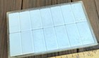 Vintage White Crisloid Dominoes W  Hard Plastic Case - Fair
