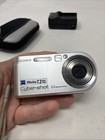 Sony Cyber-shot Dsc-p200 7 2mp Digital Camera Zeiss Lens Works Nice Condition
