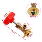 Bottle Opener For R134a Gas Can Tap Valve Dispensing Car Ac Repair Tool