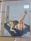 Lot Of 5 Gil Elvgren Pin-up Glamorous Mid Century Images On Paper   p1676 