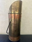 Brass Copper Vintage Coal Mining Carbide Lamp Made In Taiwan Collectible