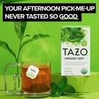 Tazo Organic Zen Green Tea Bags  96 Total Bags  16ct 16 Count  pack Of 6 