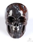 2 0  Chinese Bloodstone Hand Carved Crystal Skull  Realistic  Crystal Healing