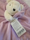 Nwt 2015 Carter s Plush Lilac Mauve Pink Bear Security Blanket Lovey Baby Girl