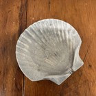 Vintage Wilton Rwp Armetale Pewter Clamshell Trinket Dish Ashtray 5 