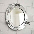 Aluminum Porthole Mirror Shiny Finish Nautical Ship Wall Home Decorative New 17 