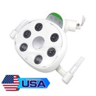 Dental 6 Led Lamp Oral Light Induction Senser Reflectance Lamp For Unit Chair
