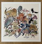 Dinosaurs Forver Gary Owens Print Ltd Signed By William Stout   Eric Boardman 
