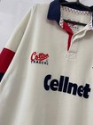 Rare England 1995 Cellnet Cotton Traders Rugby Shirt Jersey Long Sleeve Size Xl