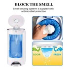 Diaper Pail Refill Bags  Compatible With Genie Complete  Expressions  8 Pack    