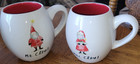 Lot Of 3 Rae Dunn Artisan Collection Magenta Coffee Mugs Mr   Mrs Claus   Gobble