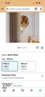 Gold Horse Head Wall Sconce  Warm White Downlight  Indoor Bedroom  55cm