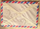 Sudan 1986 Airmail Cover To Belgium With Inconnu A L appel Cachet On Arrival