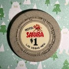              Casino Chip Omg       1 Hotel Sahara Las Vegas Nevada                                                            