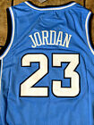 Michael Jordan Jersey  23 North Carolina Throwback Jersey Men s Blue Us Seller