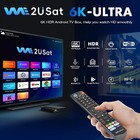 Super Box V See 6k  We2usat K3 Android Box-smart Media Player-wifi -voice Remote