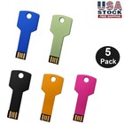 5pack 32gb 64gb Memory Stick Usb Metal Key Flash Pen Drive Thumb U Disk