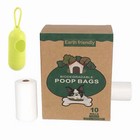 Biodegradable Dog Poop Bags With Dispenser Waste Bags  20 Rolls  
