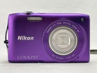  exc 5  Nikon Coolpix S3300 Purple 16mp Compact Digital Camera 6x Wide Zoom  793