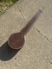 Vtg 1960s 5 String Banjo Open Back With Alligator Case Rare 