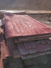 Reclaimed Red Painted Barnwood Boards Lumber Reclaimed