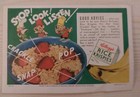 Vintage 1930s Kellogg s Rice Krispies Ink Blotter Advertising