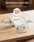 4 x6  Direct Thermal Printer Label  Shipping Labels Compatible With Rollo  Ja   