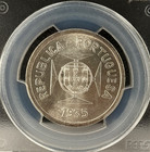 1935 1 Rupia Pcgs Ms64 India - Portugese  371 
