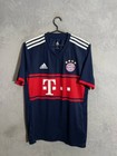 Bayern Munich Jersey Match Worn Away Football Shirt 2017 - 2018 Adidas Men Sz L