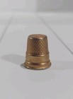 Vintage Lillian Vernon 1776-1976 Bicentennial Gold Tone Enamel Eagle Thimble