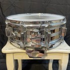 Vintage Rogers Dynasonic Big R Chrome Snare Drum