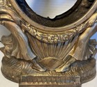 Antique Art Nouveau Cast Iron Metal Clock Frame