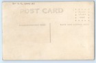 Al Sweets Concert Band Ringling Bro s C G Conn Advertising Rppc Photo Postcard