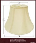 Royal Designs  Inc  Lamp Shade Rectangle Inverted Cut Corners Lampshade