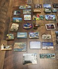 Vintage Refrigerator Magnets Lot Of 44 States Animals Travel Misc