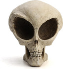 Alien Skull 8 1 8 Inch Area 51 Roswell Ufo Resin Sculpture