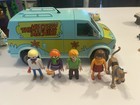 Playmobile Scooby Doo Lot - Mystery Machine  Haunted Mansion And Ghosts