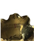 Vintage Virginia Metalcrafters Solid Brass Leaf Dish 1948-mid Century Gold Leaf