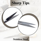 Stainless Steel Embroidery Scissors 4 5  Straight Tips For Needlework   Crafts
