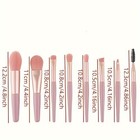 8pcs Makeup Brushes Set With Bag Portable Soft Cosmetic Brush Kit