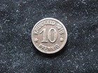 Iron Old World Notgeld Coin Germany Coblenz 10 Pfennig 1918 Wwi  199 