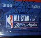 2026 La Nba All Star Game Los Angeles Limited Edition Commemorative Ticket Stub