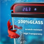 Betta Fish Tank  10 Gallon Tank Glass Small 10 Black 